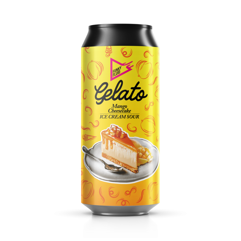 Funky Fluid - Gelato: Mango Cheesecake Ice Cream Sour 5.5%
