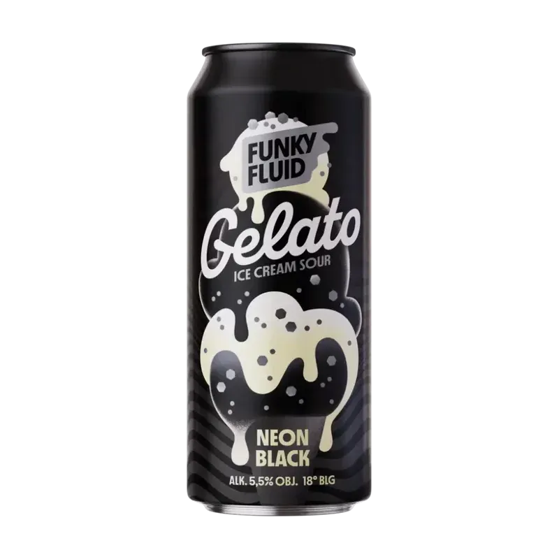 Funky Fluid - Gelato: Neon Black Ice Cream Sour 5.5%