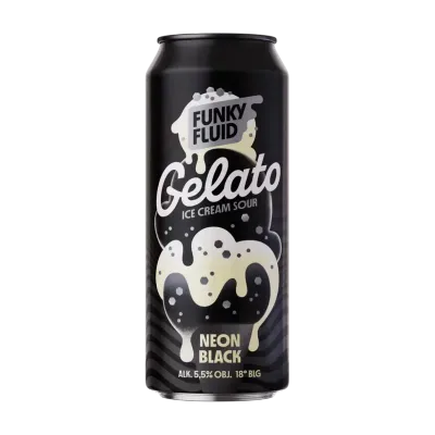 Funky Fluid - Gelato: Neon Black Ice Cream Sour 5.5%