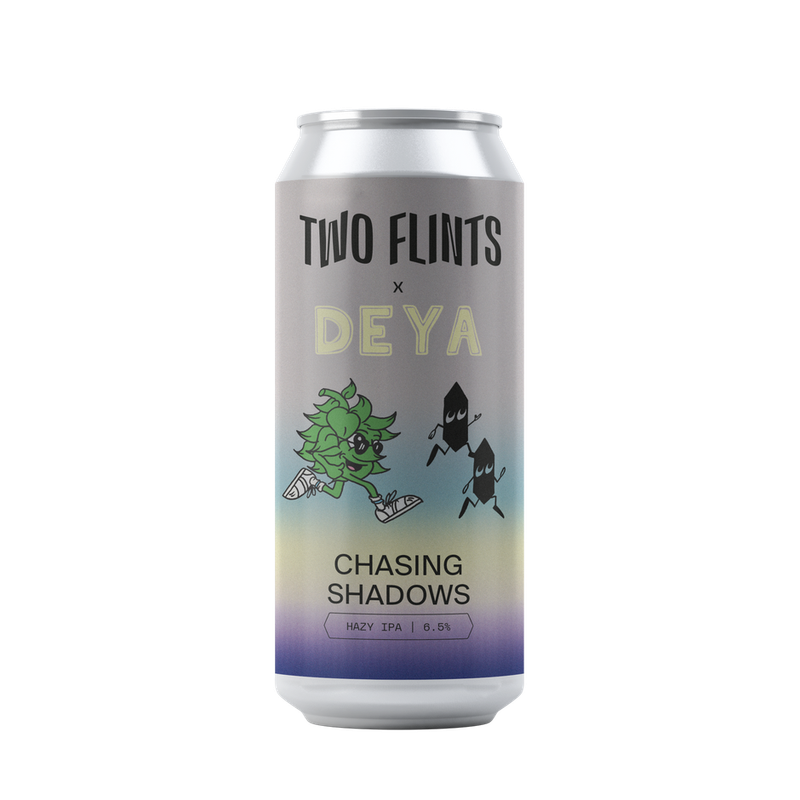 Two Flints -  Chasing Shadows (DEYA Collab) Hazy IPA 6.5%
