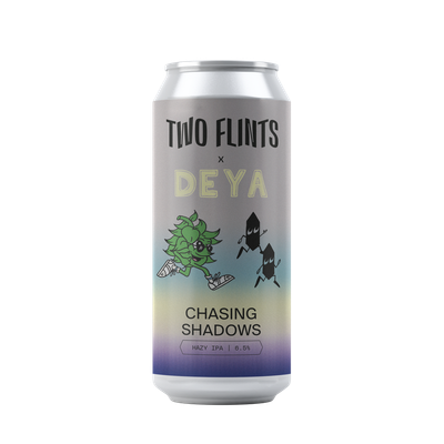 Two Flints -  Chasing Shadows (DEYA Collab) Hazy IPA 6.5%