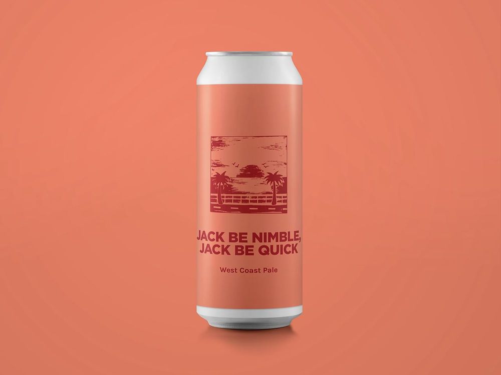 Pomona Island - Jack Be Nimble Jack Be Quick West Coast Pale Ale 5.3%