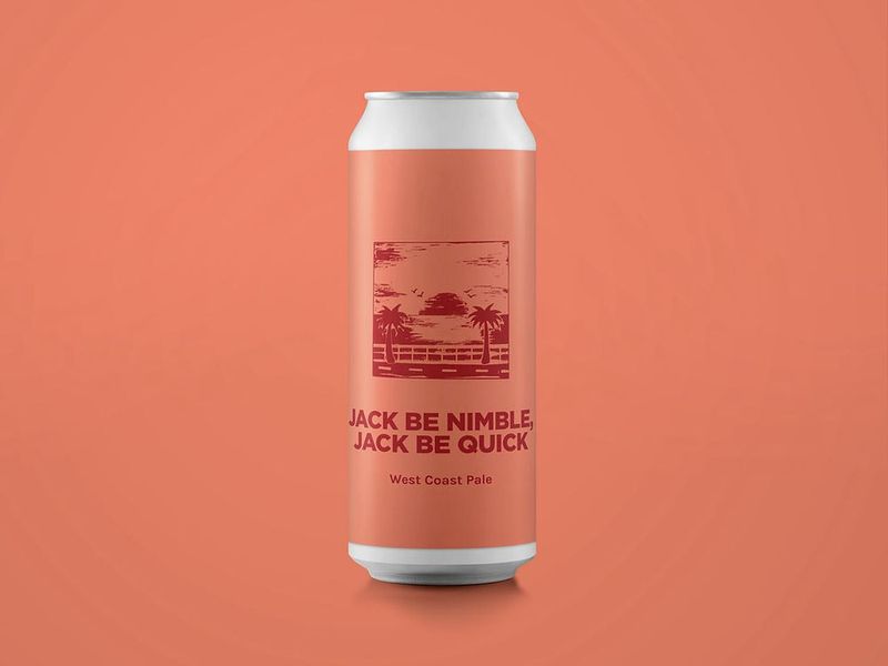 Pomona Island - Jack Be Nimble Jack Be Quick West Coast Pale Ale 5.3%