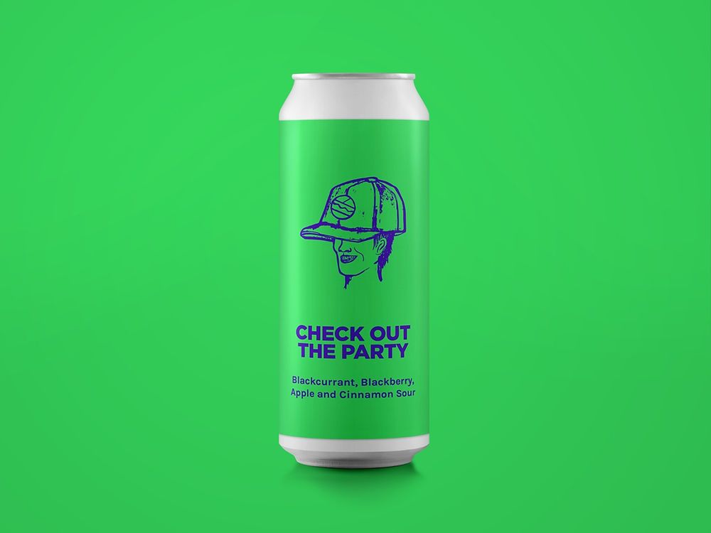 Pomona Island - Check Out The Party Blackberry Apple and Cinnamon Sour 5%