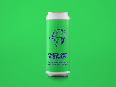Pomona Island - Check Out The Party Blackberry Apple and Cinnamon Sour 5%
