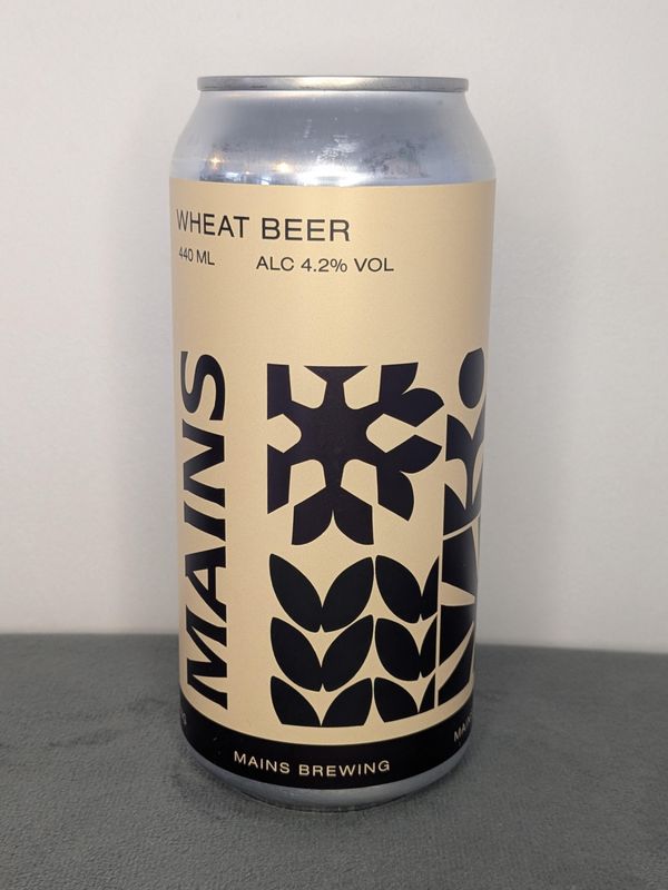 Mains Brewing - Wheat Beer 4.2%