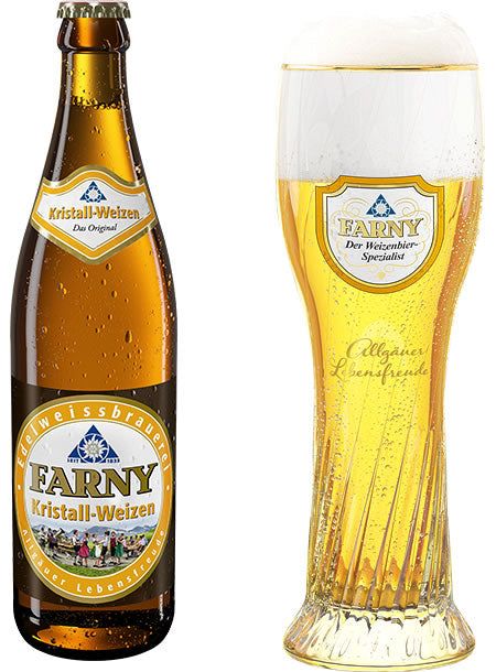 Edelweissbrauerei Farny Kristall-Weizen 5.3%