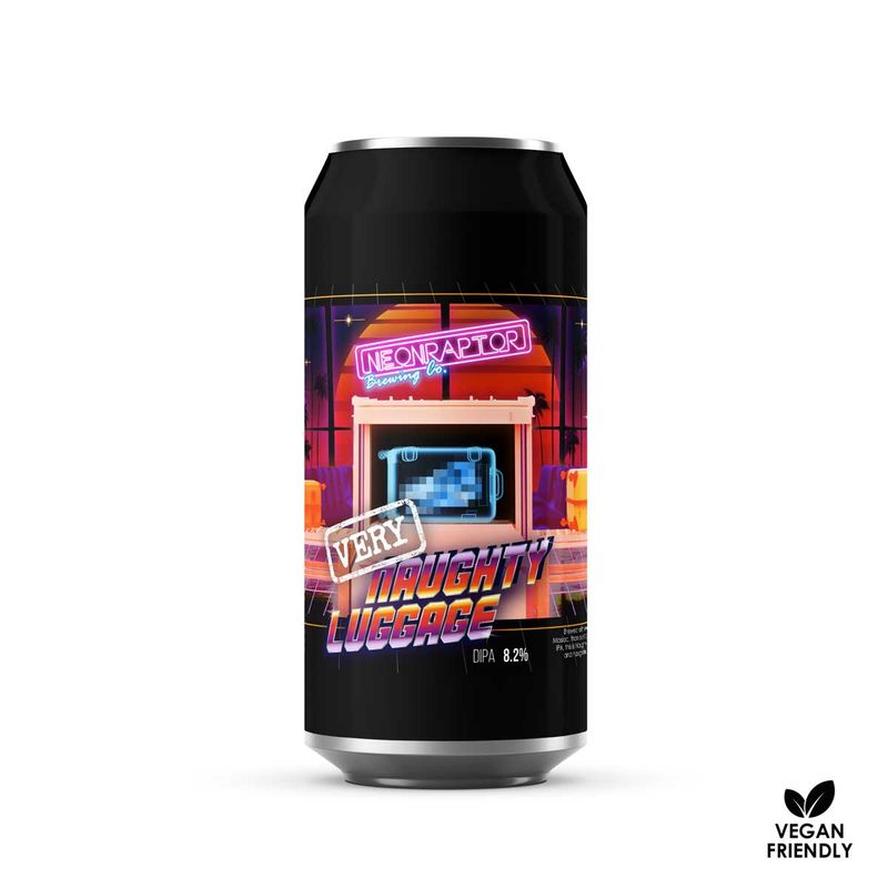 Neon Raptor - Very Naughty Luggage DIPA 8%