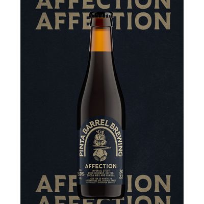 Pinta Barrel Brewing - Affection Coconut, Coffee, Cocoa Nibs and Vanilla Barrel Aged Imperial Stout