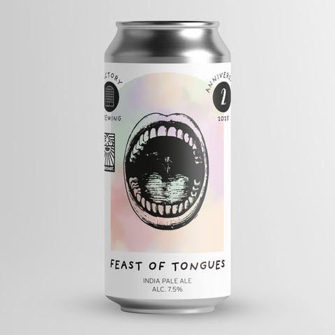 Factory Brewing - Feast of Tongue IPA 7.5% (Sureshot Collab)