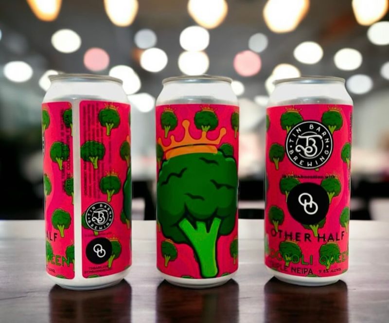 Tin Barn Brewing x Other Half Brewing Co - Broccoli Queen TIPA 9.8%
