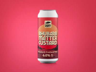 Turning Point - Rhubarb Matter Custard Rhubarb Custard Pale 6.0%