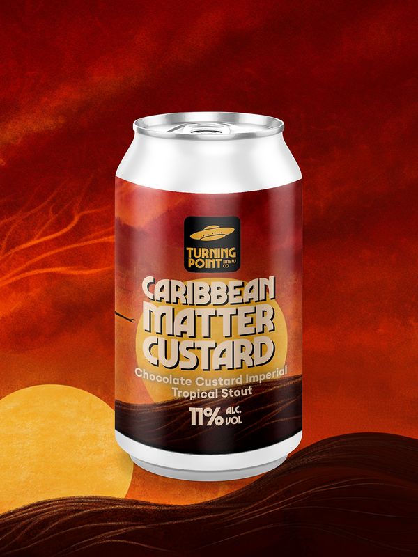 Turning Point - Caribbean Matter Custard Chocolate Custard Stout  11%