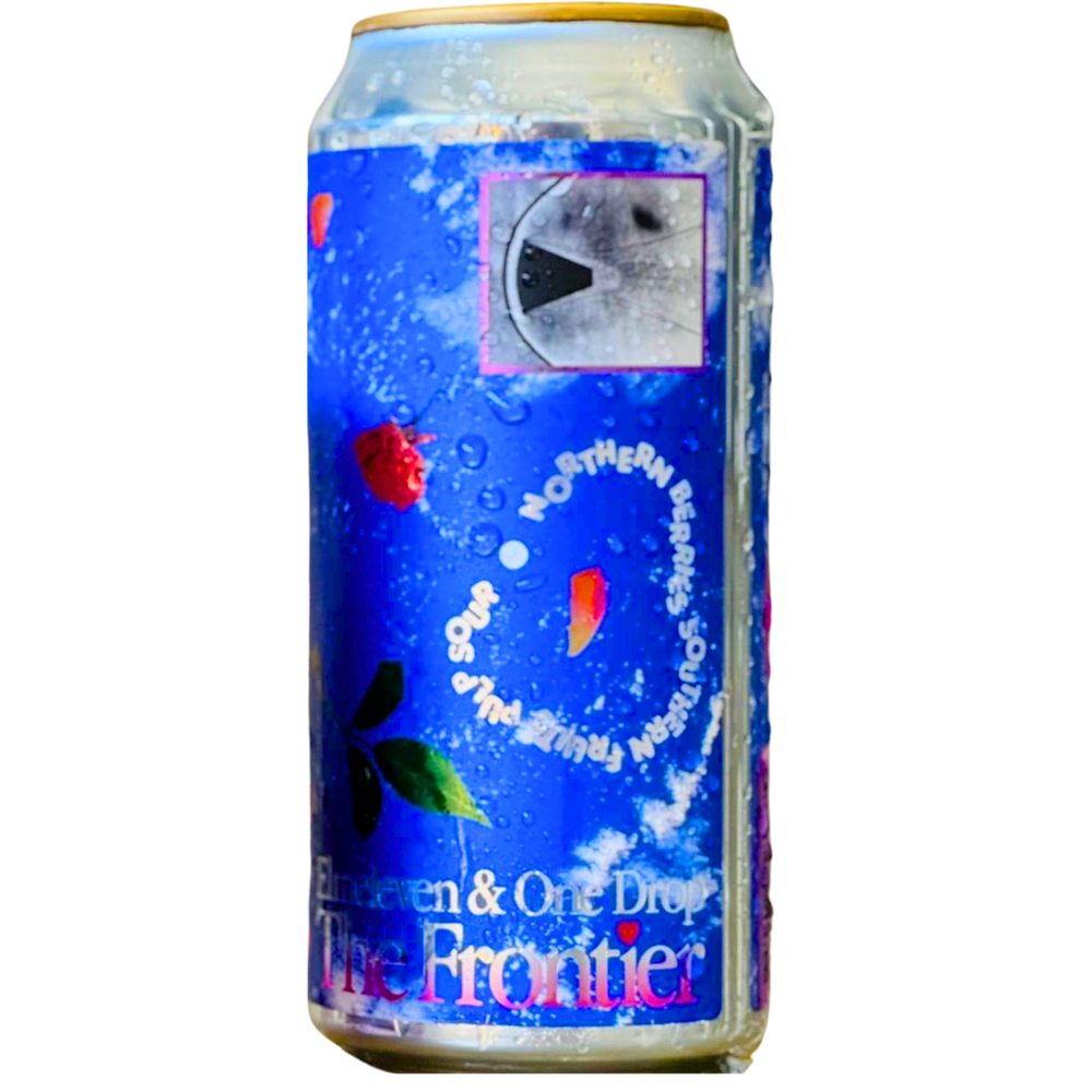 Elmeleven - The Frontier PULP Raspberry, Blueberry, Pineapple &amp; Passionfruit Smoothie Sour 5%