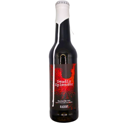 Blackout - Deadly Splendor Creme Brûlée Buffalo Trace and Barton 1792 Bourbon Barrel Aged Stout 12%