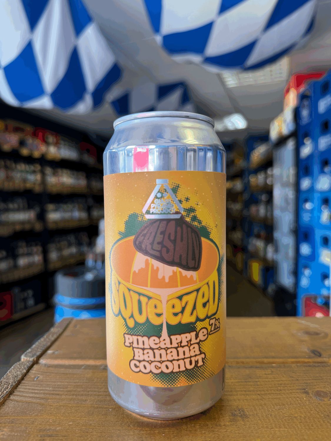 CoolHead - Freshly Squeezed Pineapple Banana Coconut Smoothie Sour 7%