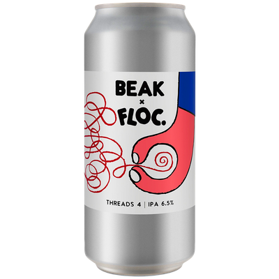 BEAK - Threads 4 IPA 6.5% (Floc Collab)