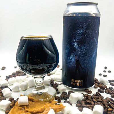 Mortalis - As Above So Below Peanut Butter &amp; Marshmallow Imperial Stout 10%
