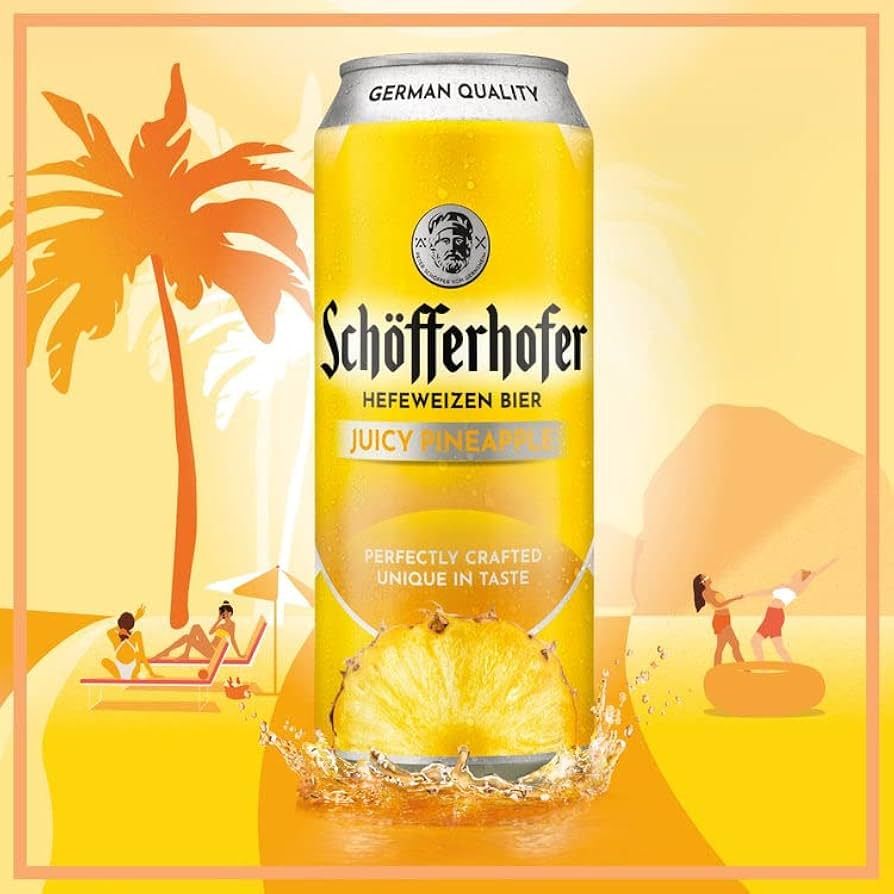 Schofferhofer Pineapple Radler 2.5%