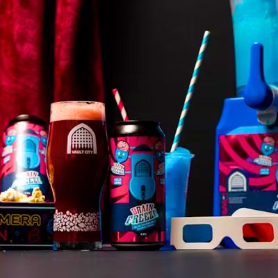 Vault City - Brainfreeze Blue Raspberry Slushy Sour 6.8%