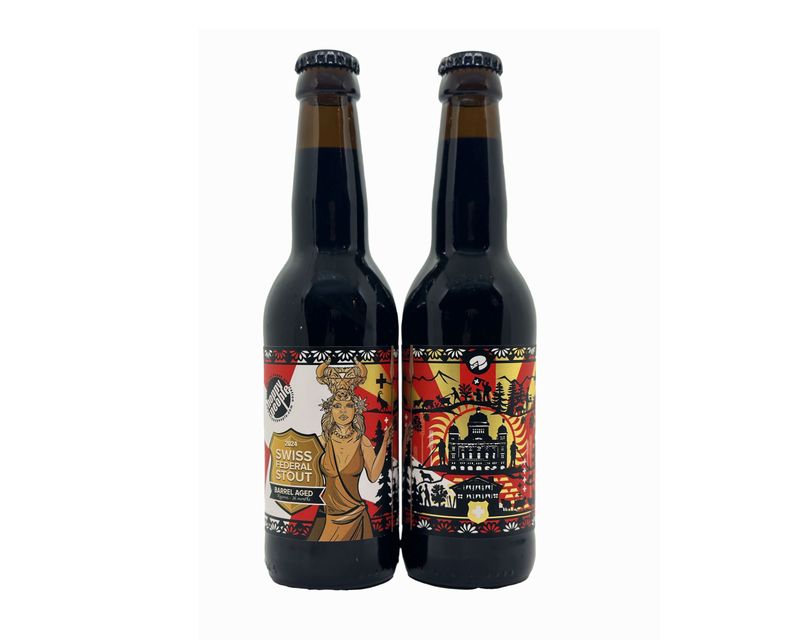 Hoppy People - Barrel Aged Swiss Federal Stout Reserva (2024) Imperial Stout 15.4%