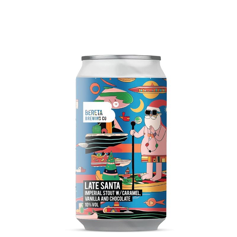 Bereta - Late Santa Caramel, Vanilla and Chocolate Imperial Stout 10%