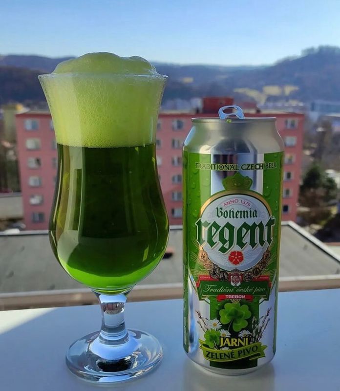 Bohemia Regent - Jarní zelené pivo / Green Lager 5%