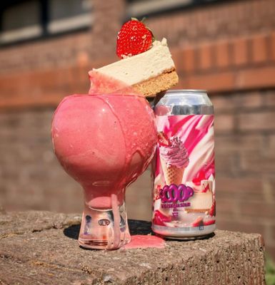 Azvex - SCOOP Strawberry Cheesecake Ice Cream Sour  6% -