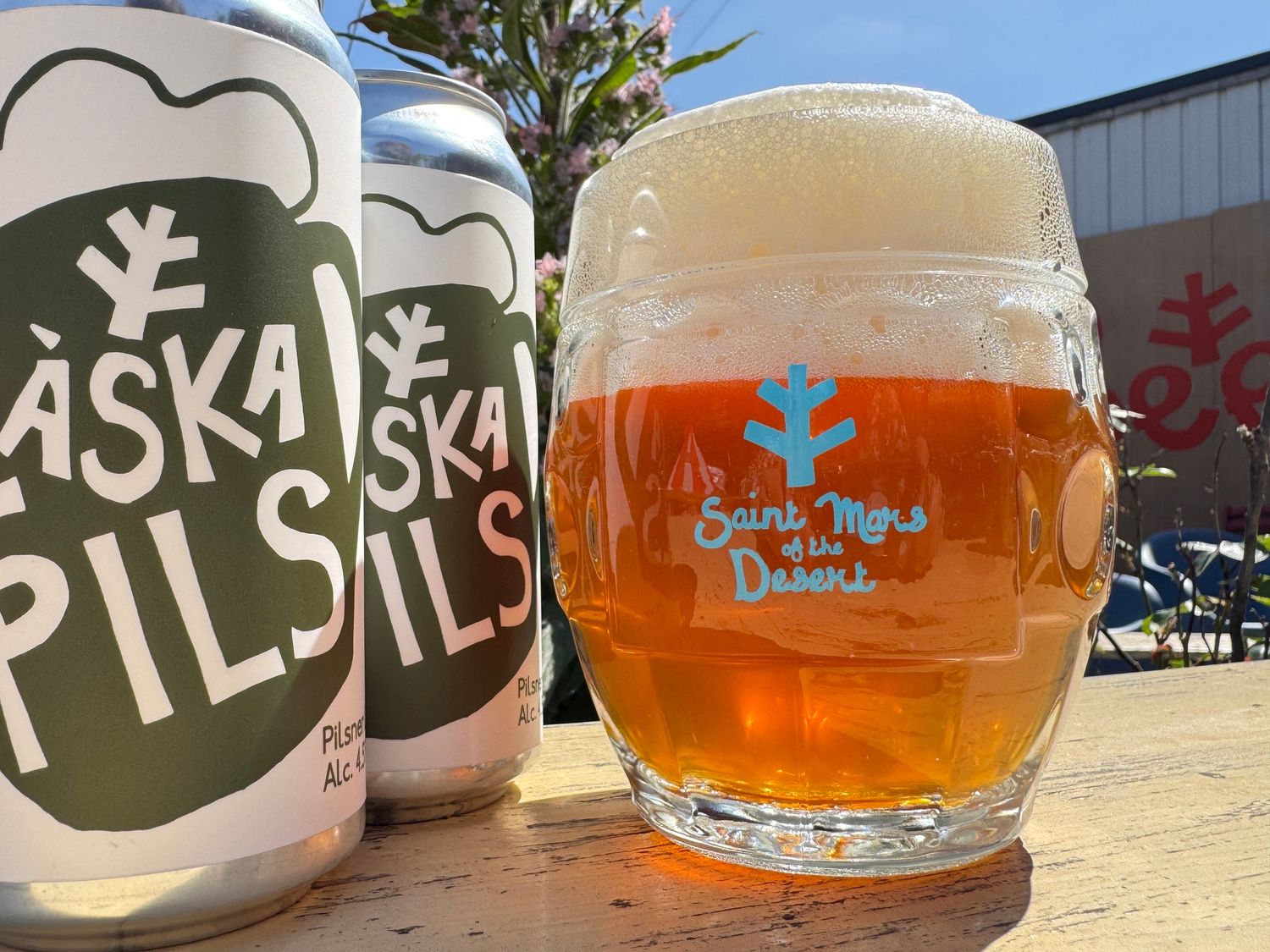 Brewery of Saint Mars of the Desert - Laska Pils 4.5%