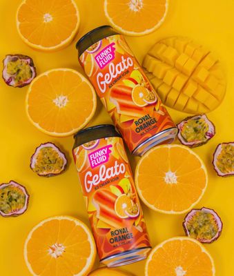 Funky Fluid - Gelato: Royal Orange Ice Cream Sour 5.5%