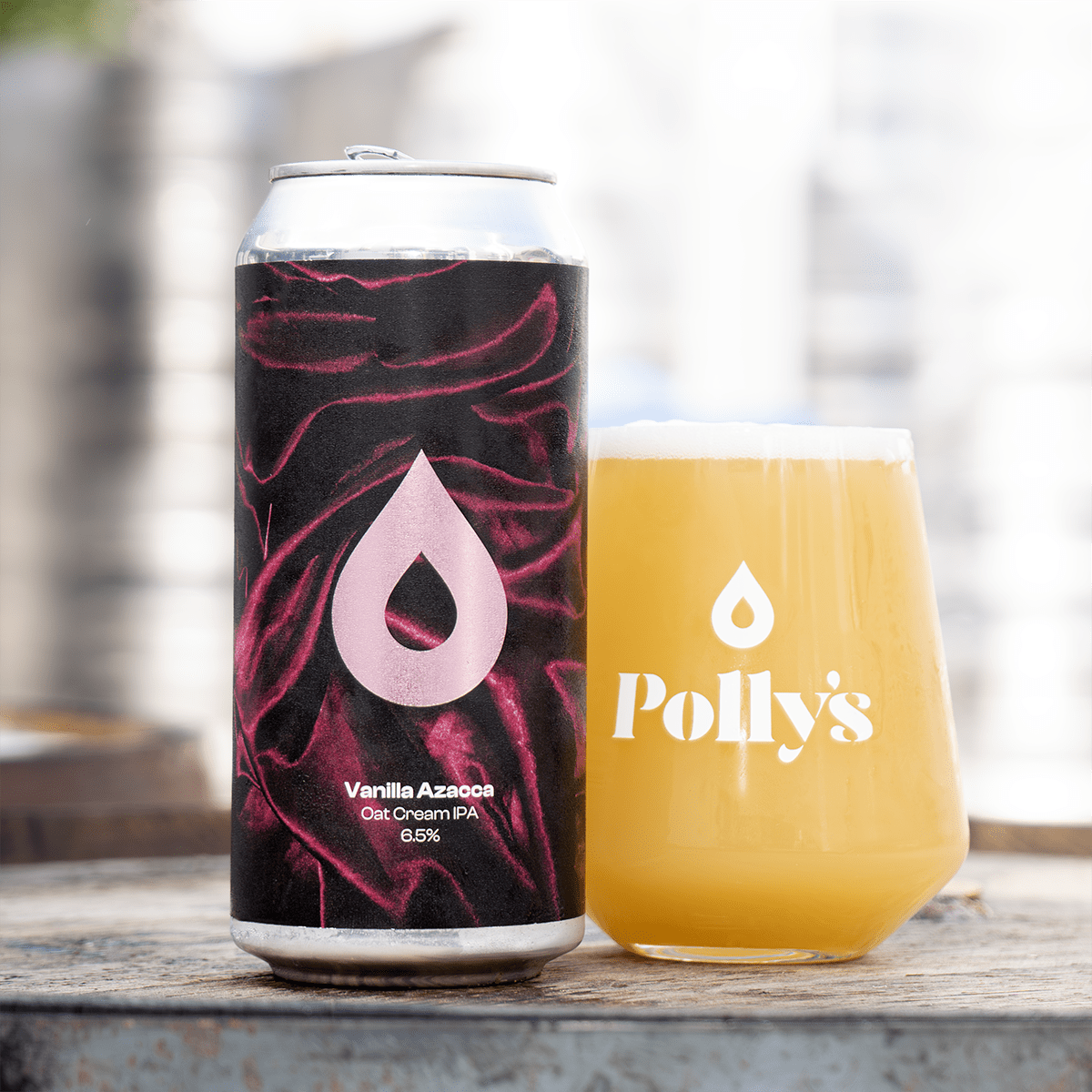 Polly&#39;s - Vanilla Azacca Oat Cream IPA 6.5%