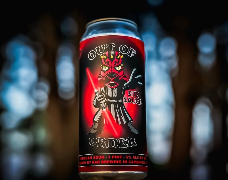RAR Brewing - Out of Order / Star Wars Sith Sauce Strawberry, Raspberry, Black Cherry Smoothie/Pastry Sour  6%