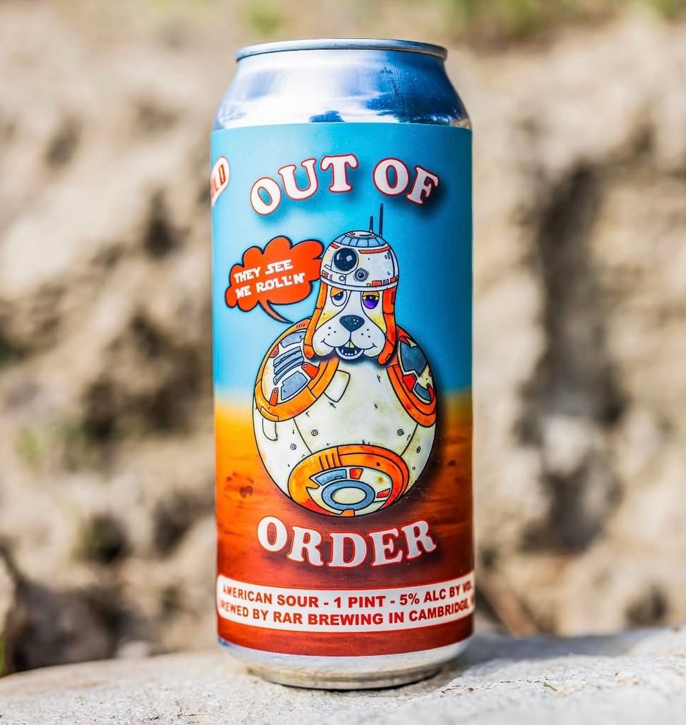 RAR Brewing - Out of Order / Star Wars They See Me Roll&#39;N Oranges, Pineapple, Cake Batter and Pastry Cream Smoothie/Pastry Sour 5%