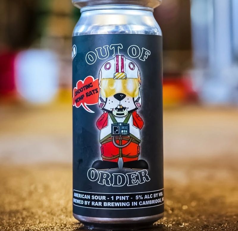 RAR Brewing - Out of Order / Star Wars Shooting Womp Rats Watermelon, Banana, Guava, &amp; Vanilla Smoothie/Pastry Sour 6%