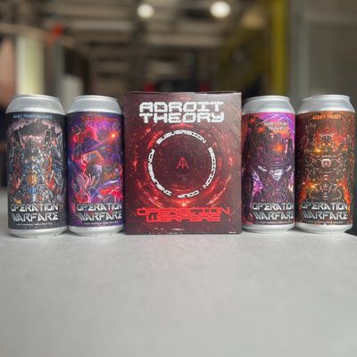 Adroit Theory - TRANSFORMERS: Operation Warfare 4 Pack Box Set (Contains x4 DIPAs)