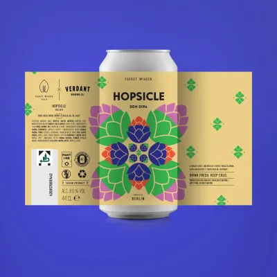 Fuerst Wiacek - Hopsickle DDH DIPA 8% (Verdant Collab) 4th Birthday Beer