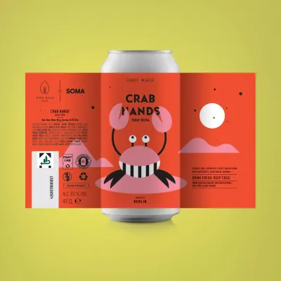 Fuerst Wiacek - Crab Hands DDH DIPA 8% (SOMA Colab)  4th Birthday Beer