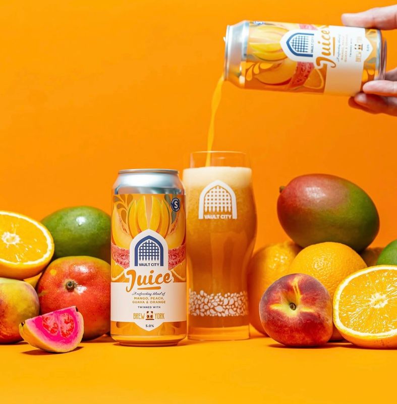 Vault City -Juice Mango, Peach, Guava &amp; Orange Sour 5%