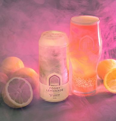 Vault City - Foggy Lemonade Dry-Hopped Hazy Sour 5.5% (Rivington Collab)
