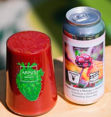 Arpus - Boysenberry X Mango X Vanilla X Coconut X Granola Smoothie Sour 5% ( Drekker X 450 North Collab)