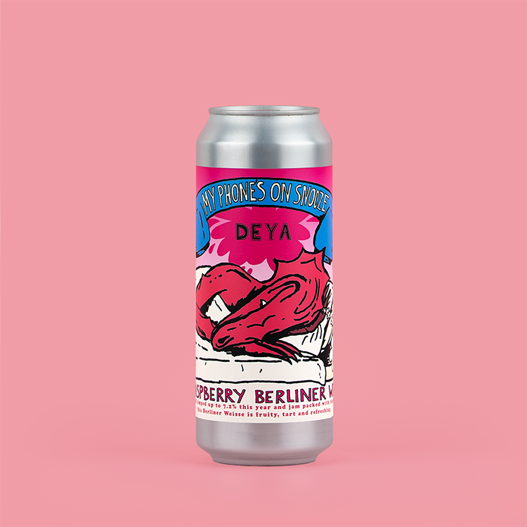 DEYA - My Phone&#39;s On Snooze Raspberry Berliner Weisse 7.2%