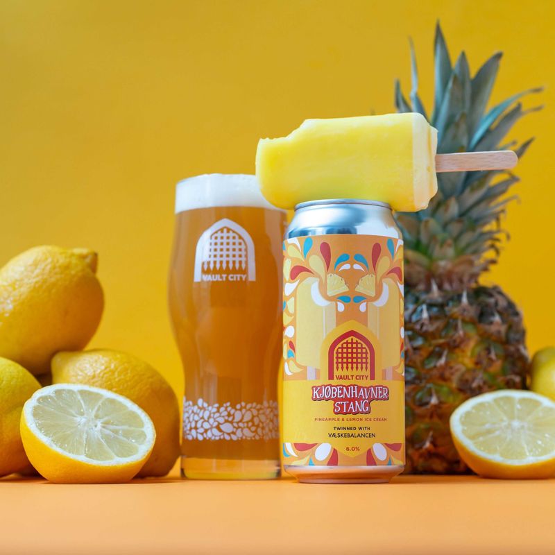 Vault City - Kjobenhavner Stang Pineapple and Lemon Ice Cream Sour 6%