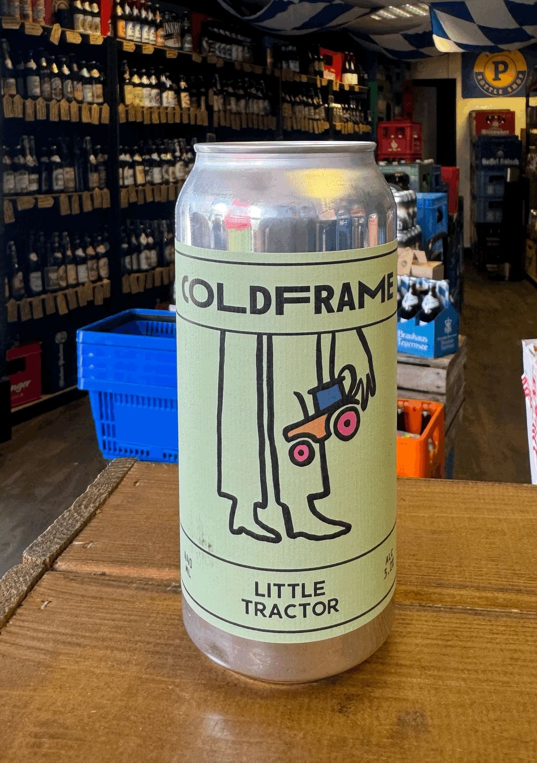 Coldframe - Little Tractor Raw Barley Table Beer 3.2%