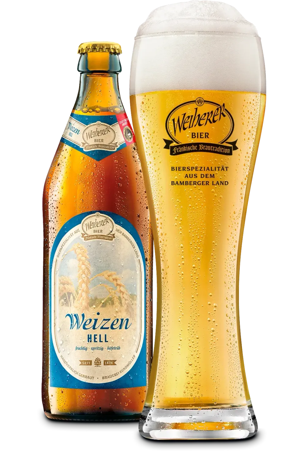 Brauerei Kundmuller Weiherer - Weizen Hell 5.2%
