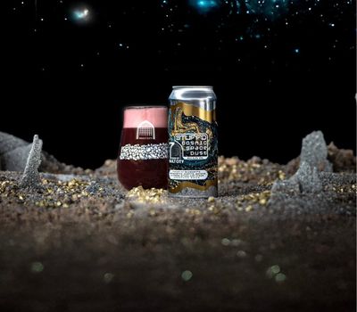 Vault City - 7th Birthday STUFFD Cosmic Space Dust Blueberry, Strawberry, Cherry, Banana &amp; Freeze-Dried Ice Cream Smoothie Sour  6.2%