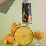 Mortalis - Hydra Hostility Cantaloupe, Banana, Pineapple and Pistachio Smoothie Sour 7% PRE ORDER ITEM EXPECTED ARRIVAL 7TH AUGUST