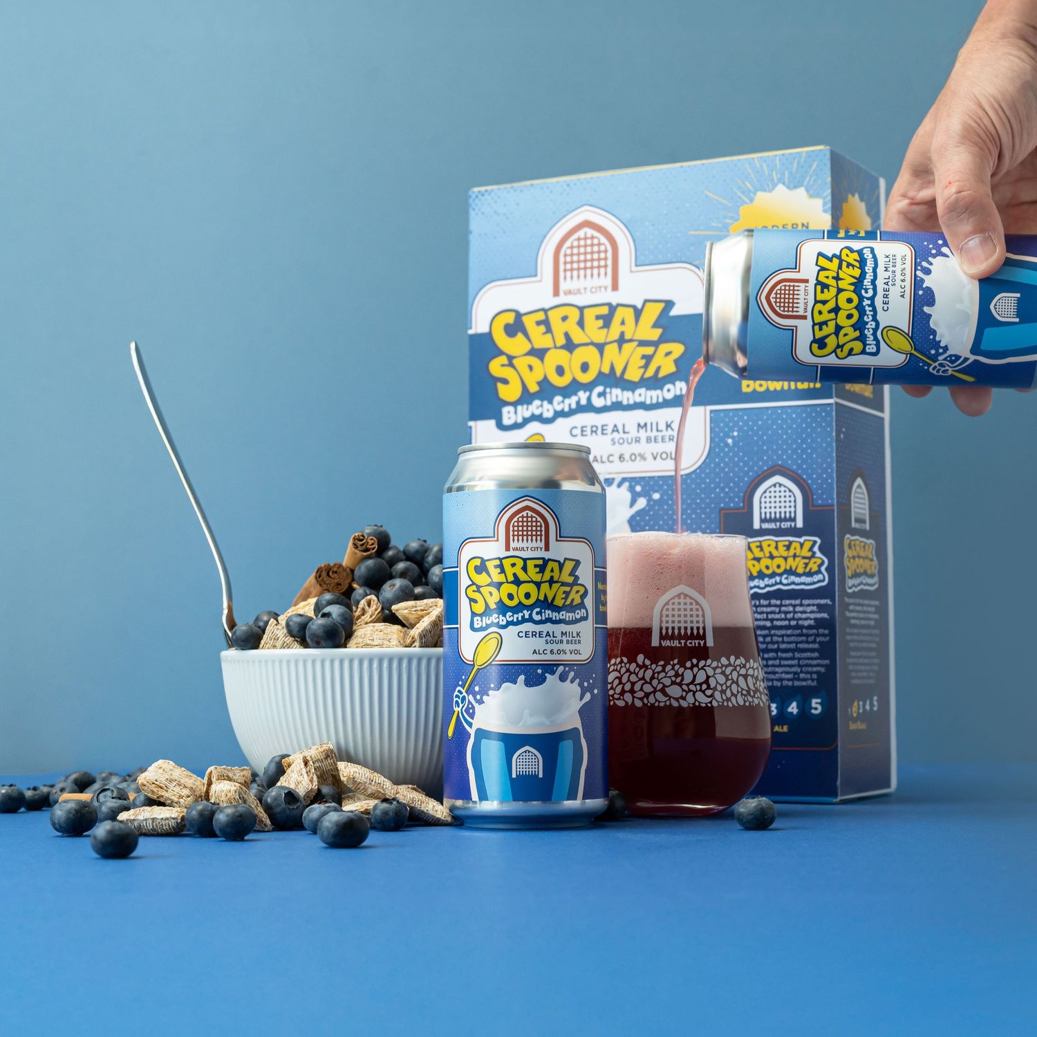Vault City - Cereal Spooner - Blueberry Cinnamon Cereal Milk - 6% -