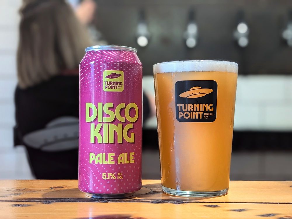 Turning Point - Disco Kingdom Disco King Pale Ale 5,1% PRE-ORDER ITEM SHIPPING AND CLICK AND COLLECT  FROM 29TH AUGUST