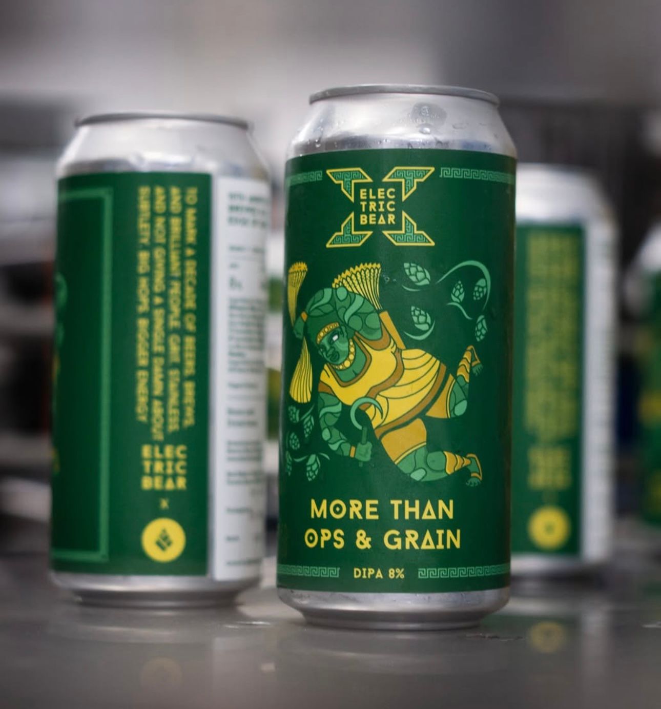 Electric Bear - 10th Birthday Beer More Than Ops and Grain DIPA 8% (Drop Project Collab) ​PRE-ORDER BEER- AVAILABLE FOR SHIPPING AND CLICK AND COLLECT FROM 6TH SEPTEMBER
