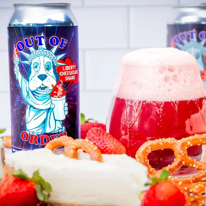 RAR Brewing - Out of Order Liberty Cheesecake Shake Smoothie Sour 5% PRE-ORDER ALL ORDERS CONTAINING THIS BEER WILL BE SHIPPED AND AVAILABLE FOR CLICK AND COLLECT FROM THE 5TH SEPTEMBER